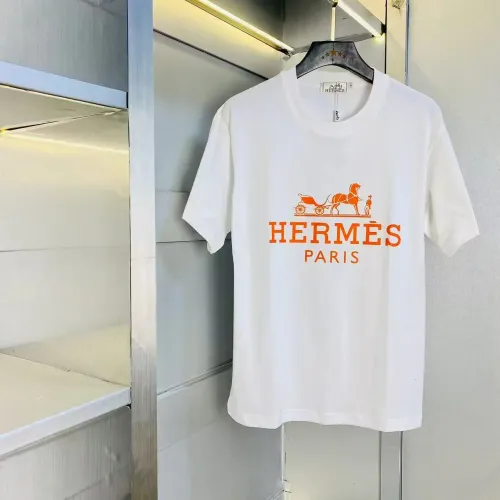 Wholesale Hermes T-Shirts Short Sleeved For Unisex #1420205 $27.00 USD, Wholesale Quality Replica Hermes T-Shirts