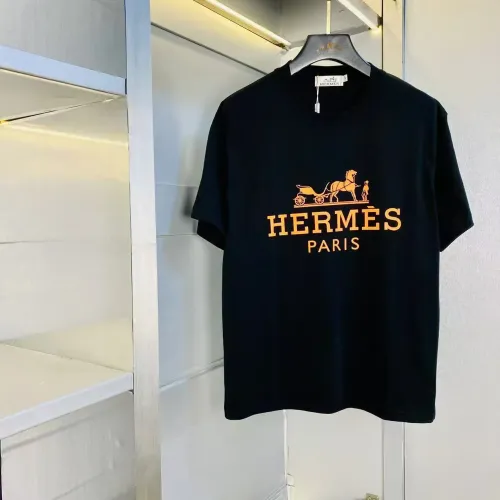 Wholesale Hermes T-Shirts Short Sleeved For Unisex #1420206 $27.00 USD, Wholesale Quality Replica Hermes T-Shirts