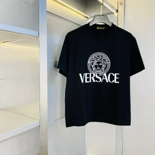 Wholesale Versace T-Shirts Short Sleeved For Unisex #1420210 $27.00 USD, Wholesale Quality Replica Versace T-Shirts