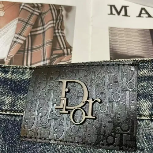 Replica Christian Dior Jeans For Men #1420225 $45.00 USD for Wholesale