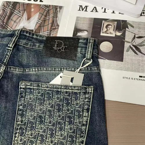 Replica Christian Dior Jeans For Men #1420225 $45.00 USD for Wholesale