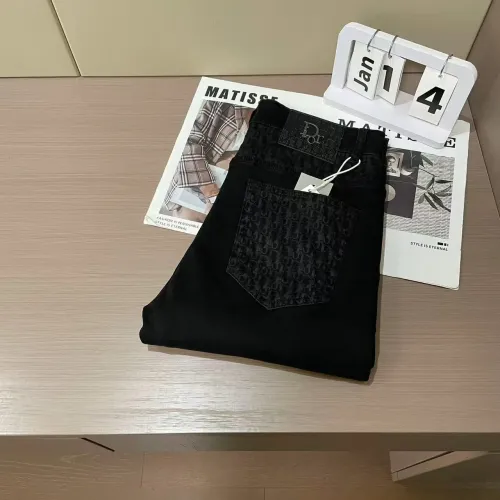 Replica Christian Dior Jeans For Men #1420226 $45.00 USD for Wholesale