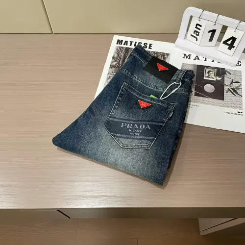 Wholesale Prada Jeans For Men #1420229 $45.00 USD, Wholesale Quality Replica Prada Jeans
