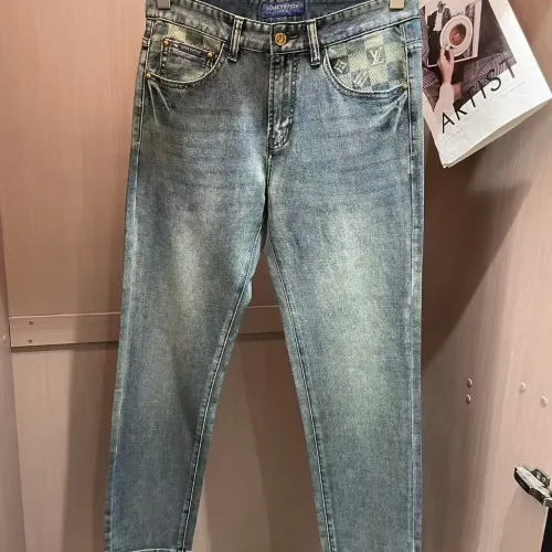Replica Louis Vuitton LV Jeans For Men #1420231 $45.00 USD for Wholesale