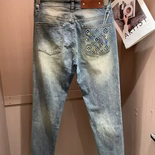 Replica Louis Vuitton LV Jeans For Men #1420234 $45.00 USD for Wholesale