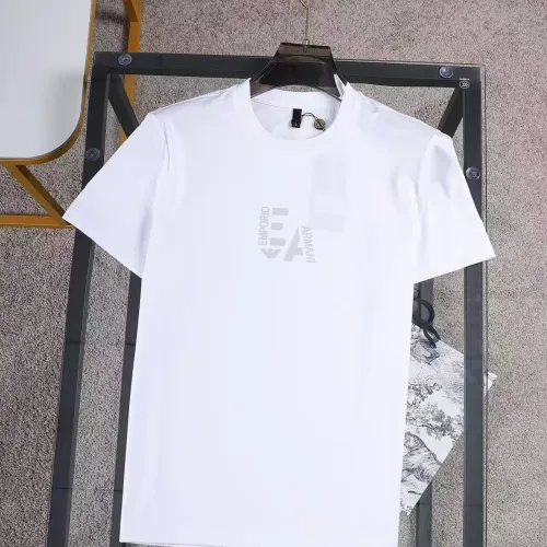 Wholesale Armani T-Shirts Short Sleeved For Men #1420271 $34.00 USD, Wholesale Quality Replica Armani T-Shirts