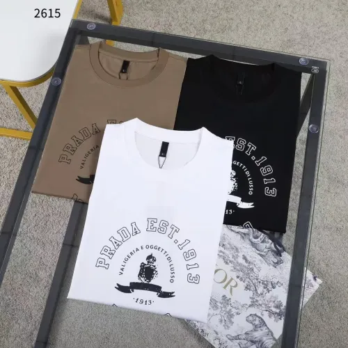 Replica Prada T-Shirts Short Sleeved For Men #1420278 $34.00 USD for Wholesale