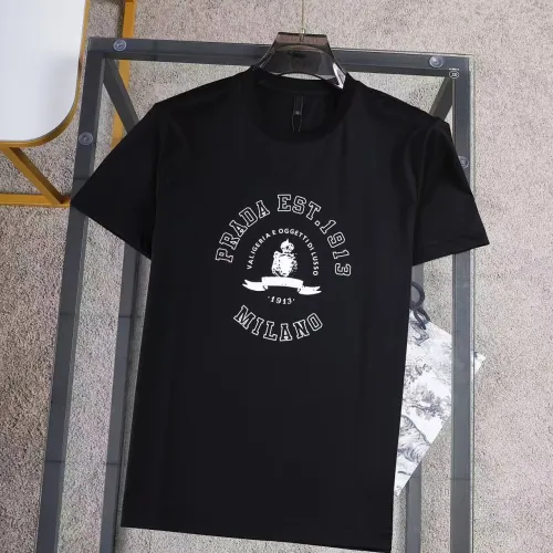 Wholesale Prada T-Shirts Short Sleeved For Men #1420279 $34.00 USD, Wholesale Quality Replica Prada T-Shirts