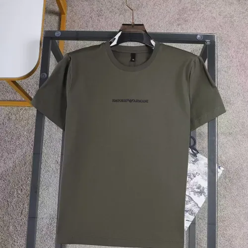 Wholesale Armani T-Shirts Short Sleeved For Men #1420290 $34.00 USD, Wholesale Quality Replica Armani T-Shirts