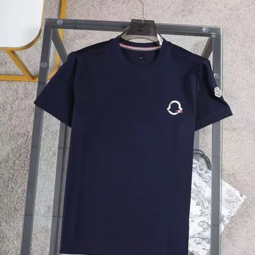 Wholesale Moncler T-Shirts Short Sleeved For Men #1420296 $34.00 USD, Wholesale Quality Replica Moncler T-Shirts