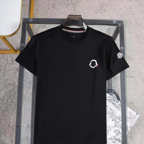Wholesale Moncler T-Shirts Short Sleeved For Men #1420297 $34.00 USD, Wholesale Quality Replica Moncler T-Shirts