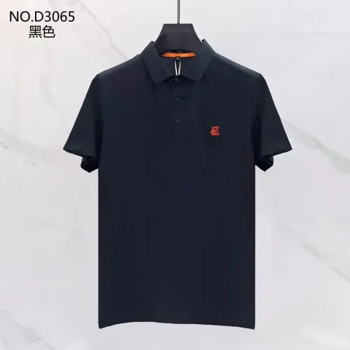 Replica Hermes T-Shirts Short Sleeved For Men #1420332 $40.00 USD for Wholesale