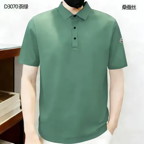 Wholesale Moncler T-Shirts Short Sleeved For Men #1420347 $40.00 USD, Wholesale Quality Replica Moncler T-Shirts