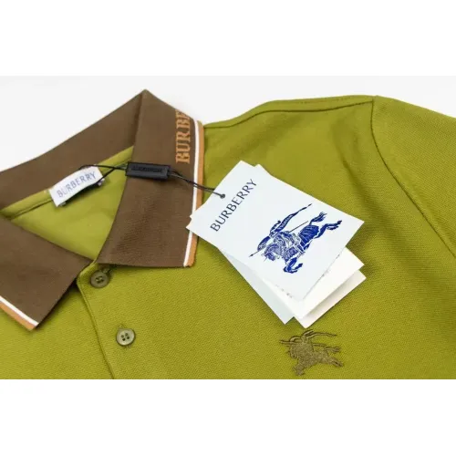 Replica Burberry T-Shirts Short Sleeved For Men #1420374 $39.00 USD for Wholesale