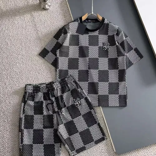Wholesale Louis Vuitton LV Tracksuits Short Sleeved For Men #1420435 $56.00 USD, Wholesale Quality Replica Louis Vuitton LV Tracksuits