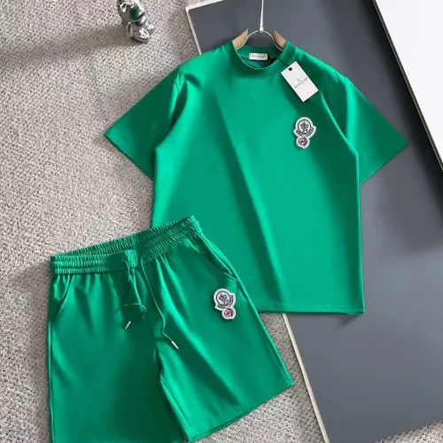Wholesale Moncler Tracksuits Short Sleeved For Men #1420443 $56.00 USD, Wholesale Quality Replica Moncler Tracksuits