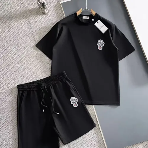 Wholesale Moncler Tracksuits Short Sleeved For Men #1420444 $56.00 USD, Wholesale Quality Replica Moncler Tracksuits