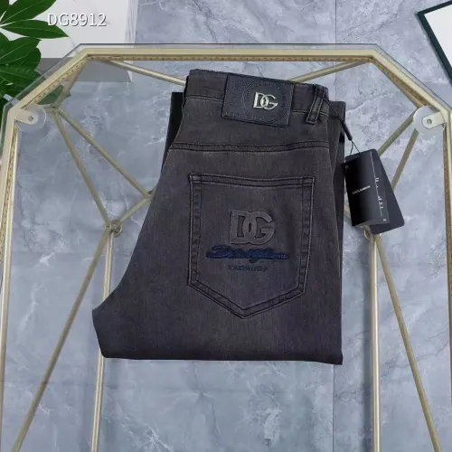 Wholesale Dolce &amp; Gabbana D&amp;G Jeans For Men #1420454 $45.00 USD, Wholesale Quality Replica Dolce &amp; Gabbana D&amp;G Jeans