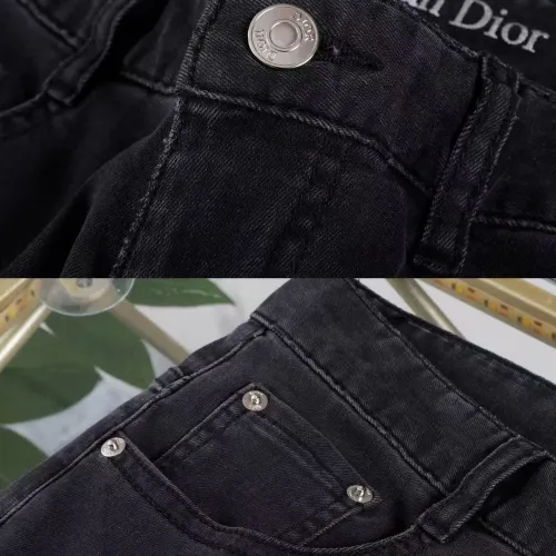 Replica Christian Dior Jeans For Men #1420455 $45.00 USD for Wholesale