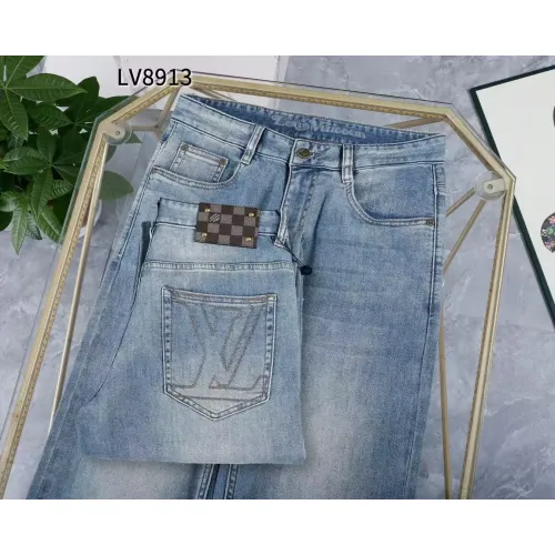 Replica Louis Vuitton LV Jeans For Men #1420463 $45.00 USD for Wholesale