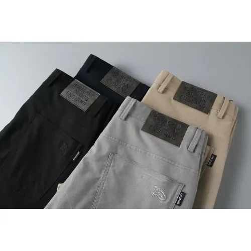 Replica Burberry Pants For Men #1420472 $45.00 USD for Wholesale