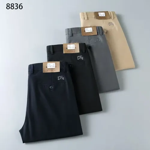 Replica Burberry Pants For Men #1420486 $42.00 USD for Wholesale