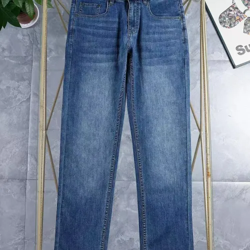 Replica Burberry Jeans For Men #1420520 $45.00 USD for Wholesale