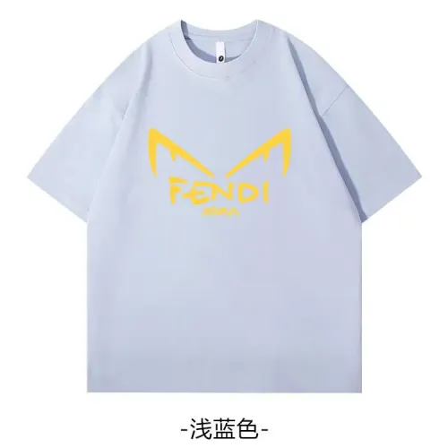 Wholesale Fendi T-Shirts Short Sleeved For Unisex #1420638 $34.00 USD, Wholesale Quality Replica Fendi T-Shirts