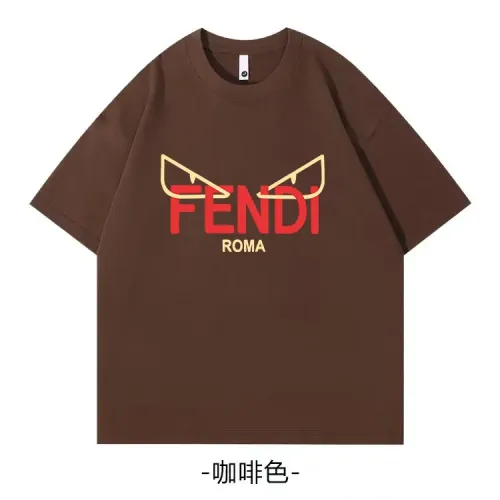 Wholesale Fendi T-Shirts Short Sleeved For Unisex #1420652 $34.00 USD, Wholesale Quality Replica Fendi T-Shirts