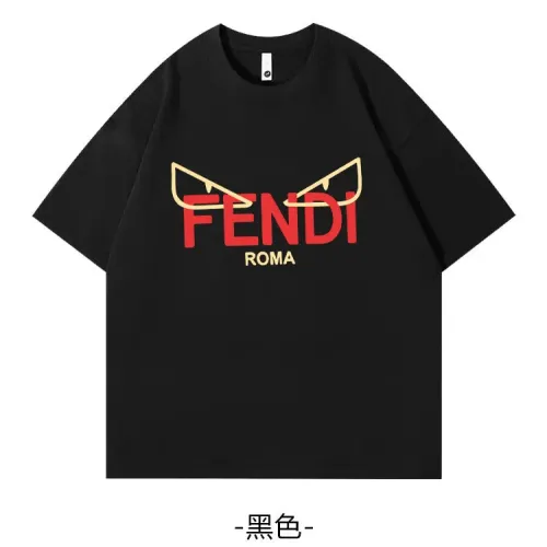 Wholesale Fendi T-Shirts Short Sleeved For Unisex #1420654 $34.00 USD, Wholesale Quality Replica Fendi T-Shirts