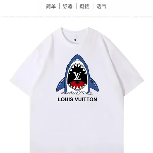 Wholesale Louis Vuitton LV T-Shirts Short Sleeved For Unisex #1420655 $34.00 USD, Wholesale Quality Replica Louis Vuitton LV T-Shirts