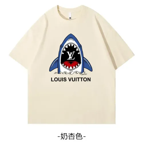 Wholesale Louis Vuitton LV T-Shirts Short Sleeved For Unisex #1420657 $34.00 USD, Wholesale Quality Replica Louis Vuitton LV T-Shirts