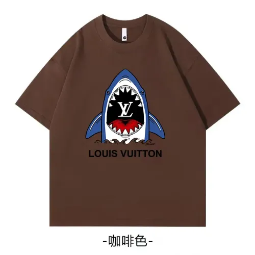 Wholesale Louis Vuitton LV T-Shirts Short Sleeved For Unisex #1420658 $34.00 USD, Wholesale Quality Replica Louis Vuitton LV T-Shirts