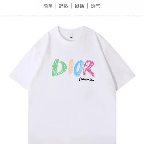 Wholesale Christian Dior T-Shirts Short Sleeved For Unisex #1420682 $34.00 USD, Wholesale Quality Replica Christian Dior T-Shirts