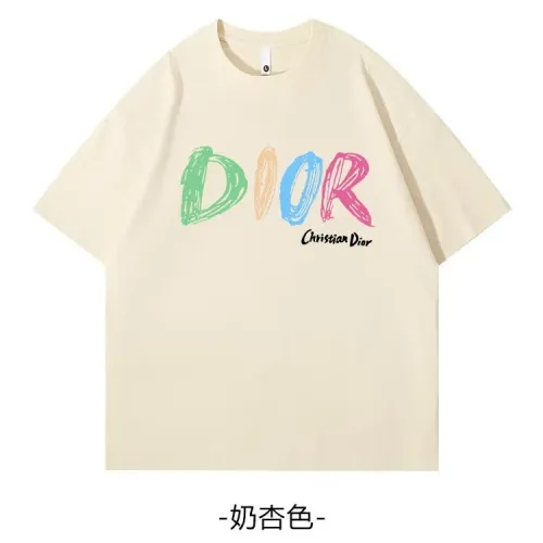 Wholesale Christian Dior T-Shirts Short Sleeved For Unisex #1420684 $34.00 USD, Wholesale Quality Replica Christian Dior T-Shirts