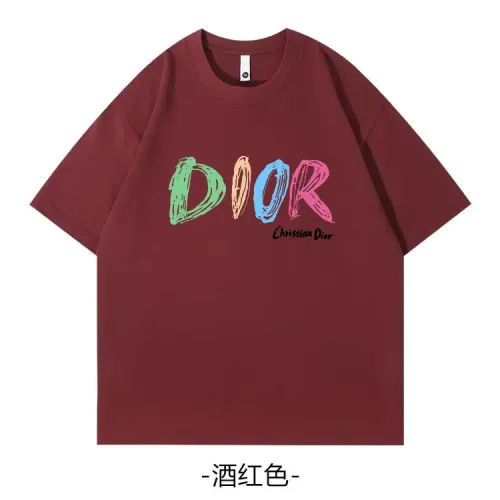 Wholesale Christian Dior T-Shirts Short Sleeved For Unisex #1420686 $34.00 USD, Wholesale Quality Replica Christian Dior T-Shirts