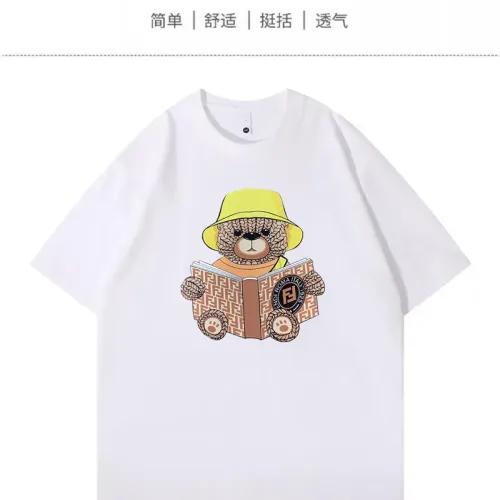 Wholesale Fendi T-Shirts Short Sleeved For Unisex #1420694 $34.00 USD, Wholesale Quality Replica Fendi T-Shirts