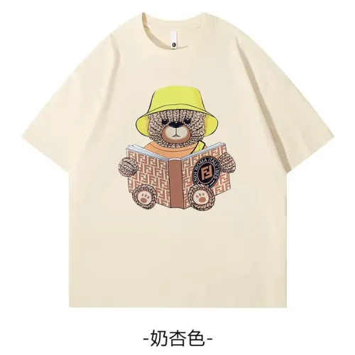 Wholesale Fendi T-Shirts Short Sleeved For Unisex #1420695 $34.00 USD, Wholesale Quality Replica Fendi T-Shirts