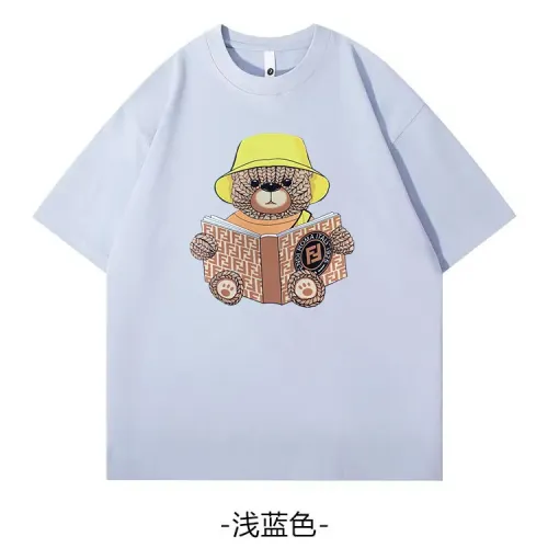 Wholesale Fendi T-Shirts Short Sleeved For Unisex #1420696 $34.00 USD, Wholesale Quality Replica Fendi T-Shirts