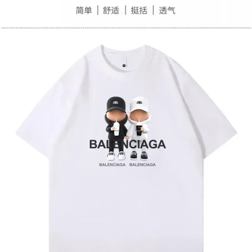 Wholesale Balenciaga T-Shirts Short Sleeved For Unisex #1420708 $34.00 USD, Wholesale Quality Replica Balenciaga T-Shirts