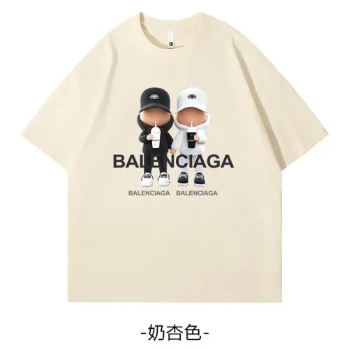 Wholesale Balenciaga T-Shirts Short Sleeved For Unisex #1420710 $34.00 USD, Wholesale Quality Replica Balenciaga T-Shirts