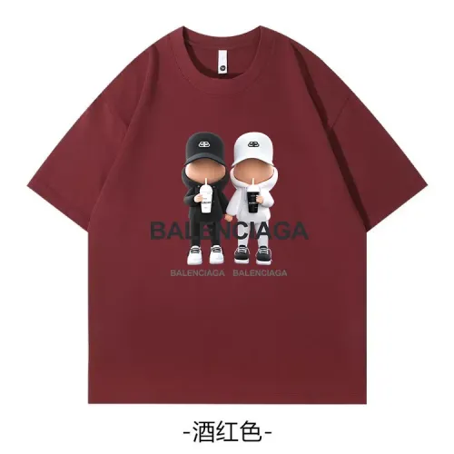 Wholesale Balenciaga T-Shirts Short Sleeved For Unisex #1420712 $34.00 USD, Wholesale Quality Replica Balenciaga T-Shirts