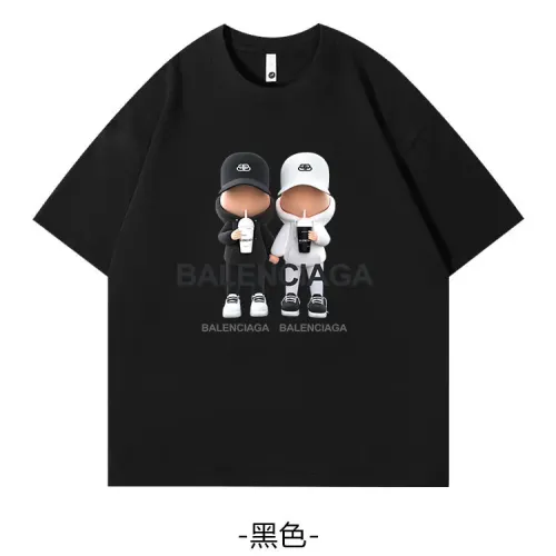 Wholesale Balenciaga T-Shirts Short Sleeved For Unisex #1420713 $34.00 USD, Wholesale Quality Replica Balenciaga T-Shirts