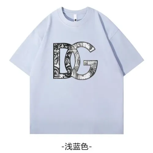 Wholesale Dolce &amp; Gabbana D&amp;G T-Shirts Short Sleeved For Unisex #1420741 $34.00 USD, Wholesale Quality Replica Dolce &amp; Gabbana D&amp;G T-Shirts