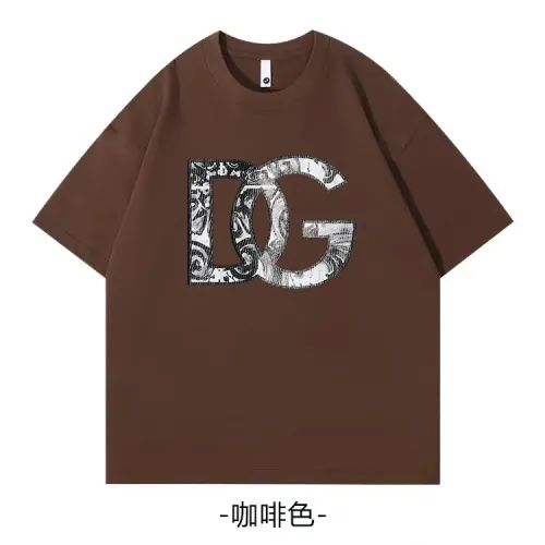Wholesale Dolce &amp; Gabbana D&amp;G T-Shirts Short Sleeved For Unisex #1420743 $34.00 USD, Wholesale Quality Replica Dolce &amp; Gabbana D&amp;G T-Shirts