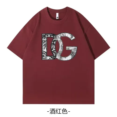 Wholesale Dolce &amp; Gabbana D&amp;G T-Shirts Short Sleeved For Unisex #1420744 $34.00 USD, Wholesale Quality Replica Dolce &amp; Gabbana D&amp;G T-Shirts