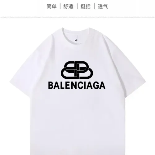 Wholesale Balenciaga T-Shirts Short Sleeved For Unisex #1420758 $34.00 USD, Wholesale Quality Replica Balenciaga T-Shirts