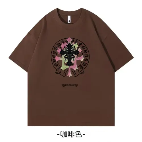 Wholesale Chrome Hearts T-Shirts Short Sleeved For Unisex #1420767 $34.00 USD, Wholesale Quality Replica Chrome Hearts T-Shirts