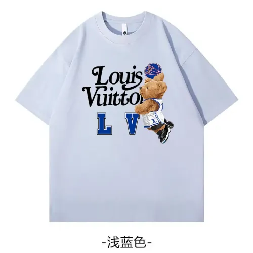 Wholesale Louis Vuitton LV T-Shirts Short Sleeved For Unisex #1420771 $34.00 USD, Wholesale Quality Replica Louis Vuitton LV T-Shirts
