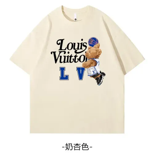 Wholesale Louis Vuitton LV T-Shirts Short Sleeved For Unisex #1420772 $34.00 USD, Wholesale Quality Replica Louis Vuitton LV T-Shirts